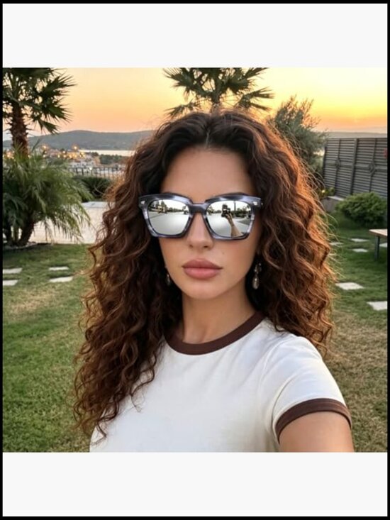 Trendy Square Sunglasses, Polarized UV400 Protection for Unisex main image 6